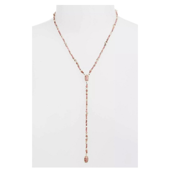Kendra Scott Jewelry - NWT KENDRA SCOTT $125 Pink Bethany Y Necklace